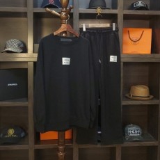 아** 리버 코튼면 스크린 긴팔셋트