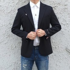 톰* 리미티드 브라운 라벨 클래식 가을 whale 라인 슈트 자켓