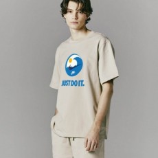 나** 지구 just do it 로고 티셔츠
