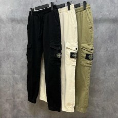 와펜 패치 카고 조거팬츠