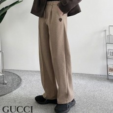 구* 울 모직 원턱 매직밴드팬츠