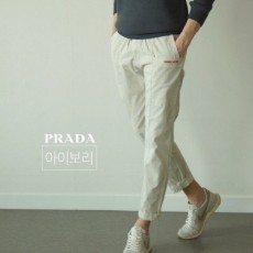 프** 면스판 팬츠