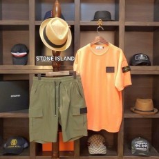 볼리아 오버핏 반팔티+카고하프