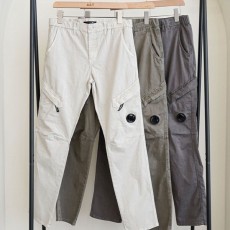 C* 컴퍼니 사선지퍼 렌즈 카고 포켓 팬츠