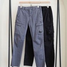 C* 컴퍼니 렌즈 스트레치 가먼트워싱 카고 포켓 팬츠