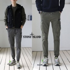 수입 RE핏 스트레치 코튼 1zip 카고팬츠