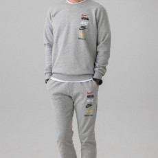 나** 멀티로고 남여 공용 라운드 맨투맨 조거셋