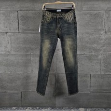 디* 오블리크 라인 청바지