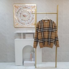 23FW 울 체크 니트