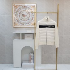 23FW 로고 니트 패딩 자켓