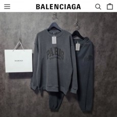 발**** 파리 오버핏 피그먼트워싱 맨투맨세트