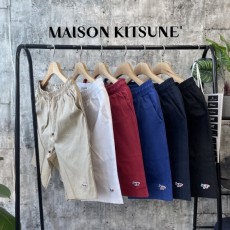 메* 키츠네 삼색여우 면하프팬츠1