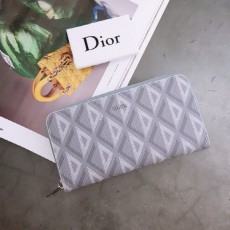 디* CD 다이아몬드 지퍼 장지갑