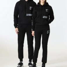 나** 남여공용 더블 스우시 후드 기모 조거 SET