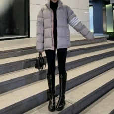 톰* 사선 구스패딩 여성용 (수입) (여성)