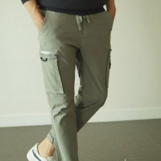 면스판 카고팬츠