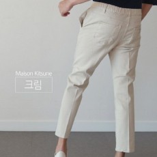 메* 키츠네 면스판 치노팬츠