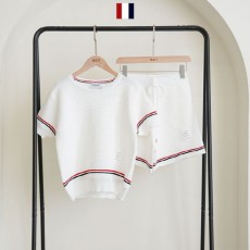 톰* 골지스트라이프 반팔& 4부셋