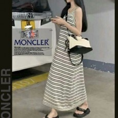 W두줄ST 나시 롱 니트 원피스(8833)