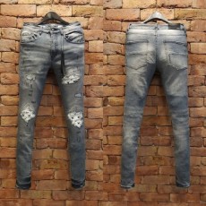 아** 워싱 그레이 덧댐진