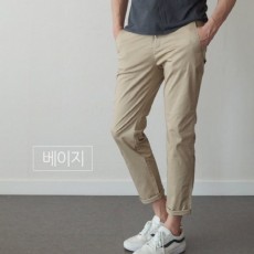 면스판 치노 팬츠