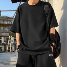 메* 키츠네 더블폭스 패치 반바지