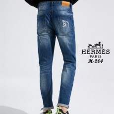 에*** 조랑말 패턴 워싱청바지 (진청)