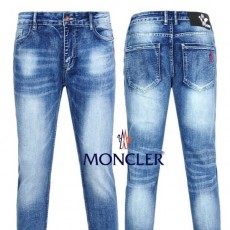 노블 자수 슬림핏 워싱 청바지(ADF)