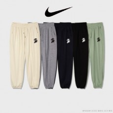나** 트리플 로고 소프트 와이드 조거 팬츠(LK)