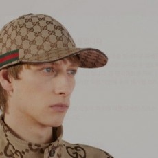 구* GG 캔버스 볼캡