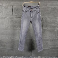 루* 그레이 엠보로고 청바지