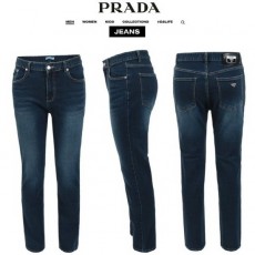 프** 23FW 신상 로고패치 블루워싱 진청 슬림 일자진