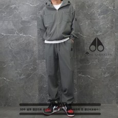 무*** 블랙 패치 기모 와이드 바지