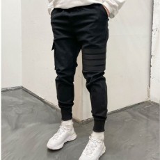 톰* 삼선 언발란스 조거 팬츠