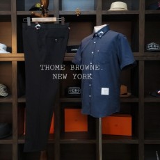 톰* 클래식 라인 시그니쳐 삼선 웨일셔츠+웨일 슬렉스