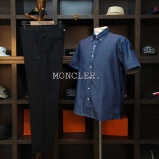 Mon하운드 블랙라벨 리안 청셔츠+리안슬렉스