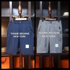 톰* 클래식 라인 시그니처 이지 포켓 가죽라인 하프 팬츠