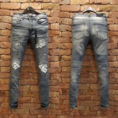 아** 워싱 그레이 덧댐진