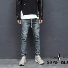 기모 스티치라인 배기팬츠