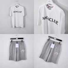 암패치 벨루어 티셔츠&더블로고패치 5부팬츠