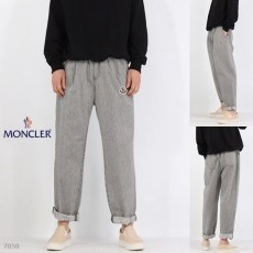 스트라이프 1미리 와이드 밴딩 면팬츠(U)