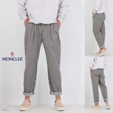 스트라이프 3미리 와이드 밴딩 면팬츠(U)