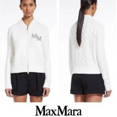 막*** 23FW 더블로고 울니트 집업 (여성)