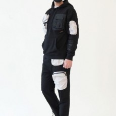 나** X 트래비스스캇 NRG AG 유틸리티 후드 & 스웻 팬츠 셋