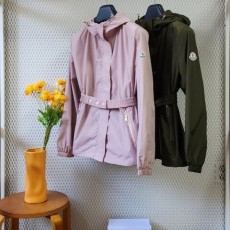 밴딩 하프 후드 자켓