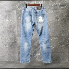 톰* 돛단배 로고 워싱 청바지(연청)