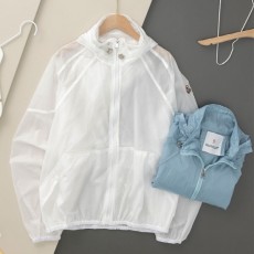 수입고급 여성 썸머 후드 와펜 자켓