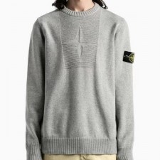 22FW 와펜패치 컴퍼스로고 스웨터