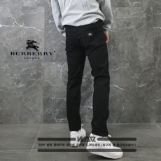 골드라인 슬림핏 컷팅 블랙진