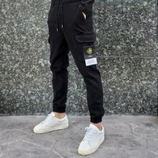 가먼트 다잉 피치 기모 카고 조거 스판 팬츠